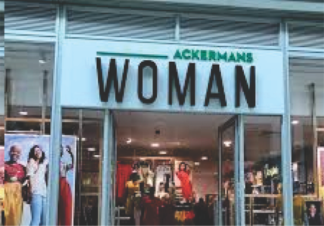 Ackermans Signage